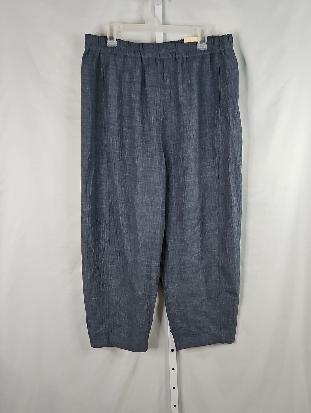 Max Studio Women's Blue Barrel Leg Trousers Size XL NWT
